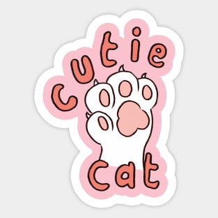 Cutie Cat Sticker